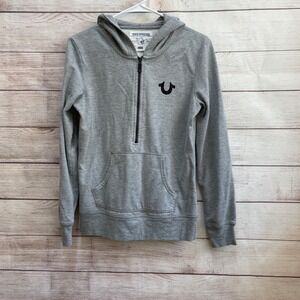 TRUE RELIGION‎ HOODIE IN GRAY